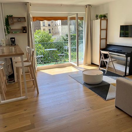 Superbe Appartement Avec Belle Vue Jardin Paris Exteriör bild