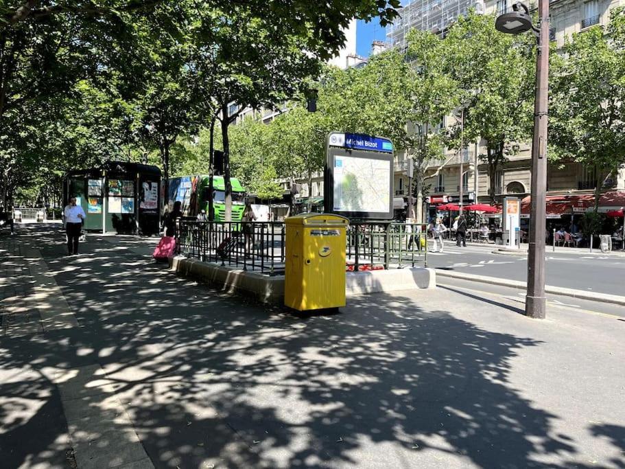 Superbe Appartement Avec Belle Vue Jardin Paris Exteriör bild