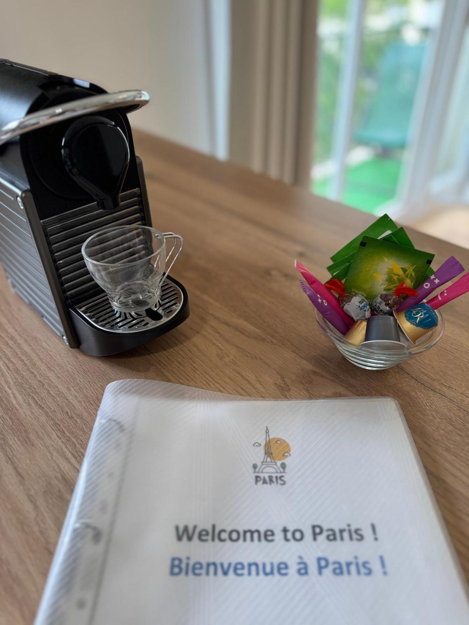 Superbe Appartement Avec Belle Vue Jardin Paris Exteriör bild